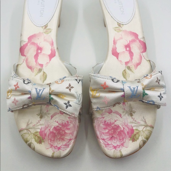 Louis Vuitton bridal mule slides - Picture 1 of 11